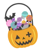 ハロウィン仕様のかぼちゃ