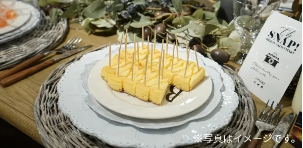 引き菓子の試食