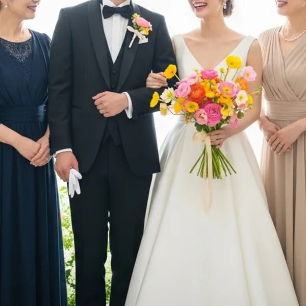 フォトウェディングを家族と一緒に!服装・費用・食事会についても徹底解説