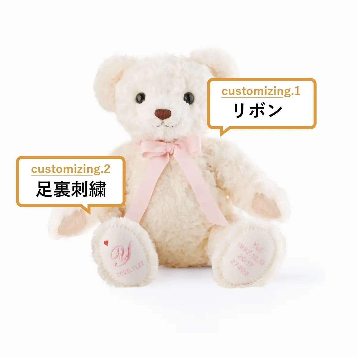 ハローネベアのカスタム位置