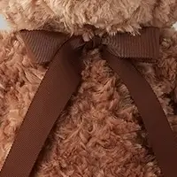 ブラウンのリボン