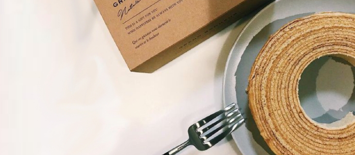 バームクーヘン(正方形)の入れ方