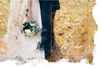 名前と記念日が入る