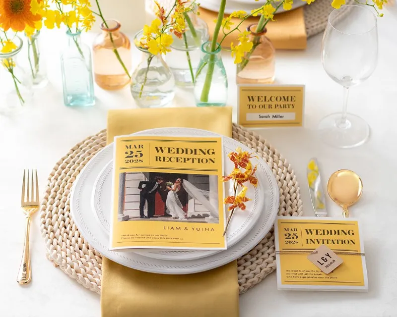 ペーパーアイテムはすべて手作りしなくてもOK