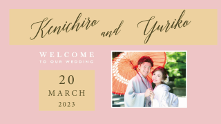 オープニングムービー タイムライン（ピンク） 