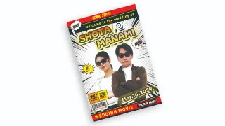 オープニングムービー アメコミ風