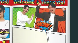 オープニングムービー アメコミ風