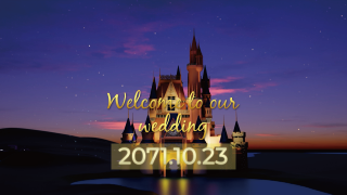 オープニングムービー シンデレラ風