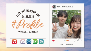 プロフィールムービー SNS風プロフィールムービー