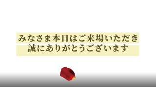 プロフィールムービー バチェラー風