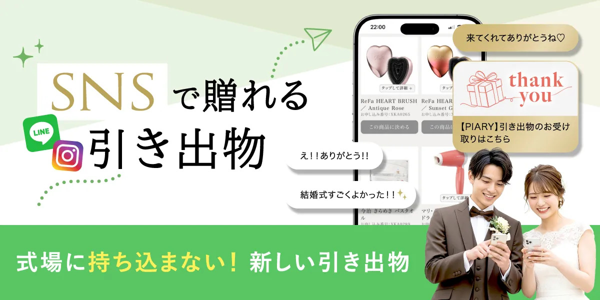 共働き世帯の増加で進む“結婚式準備のタイパ化” 住所回収も式場搬入も不要　 LINEで贈れる引き出物の注文個数が4か月で4.2倍に増加