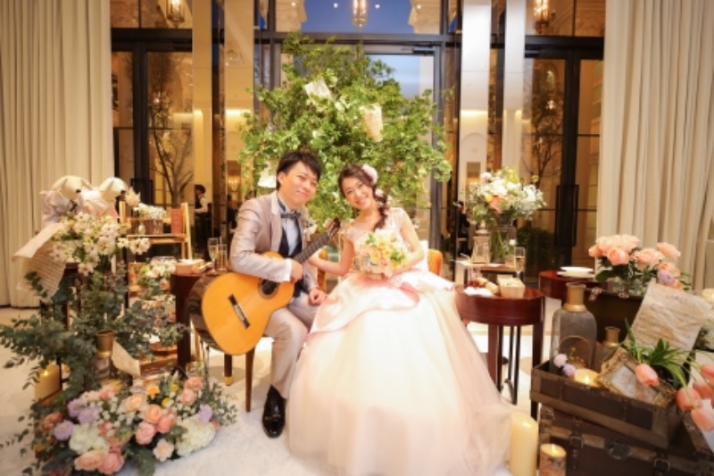19年4月14日 日 アーヴェリール迎賓館で春らしい音楽あふれる結婚式 ピア花 Piahana