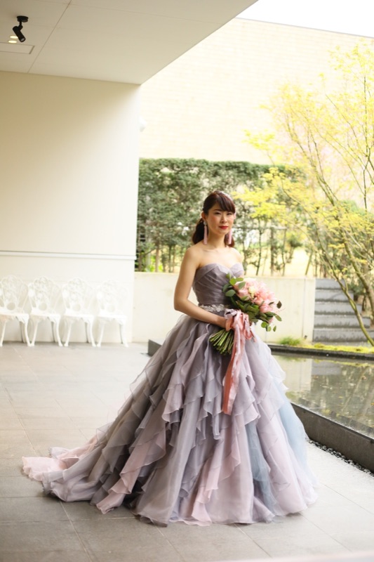 19年3月30日 土 太閤園 桜苑 にて 桜色満開の春婚になりました ピア花 Piahana
