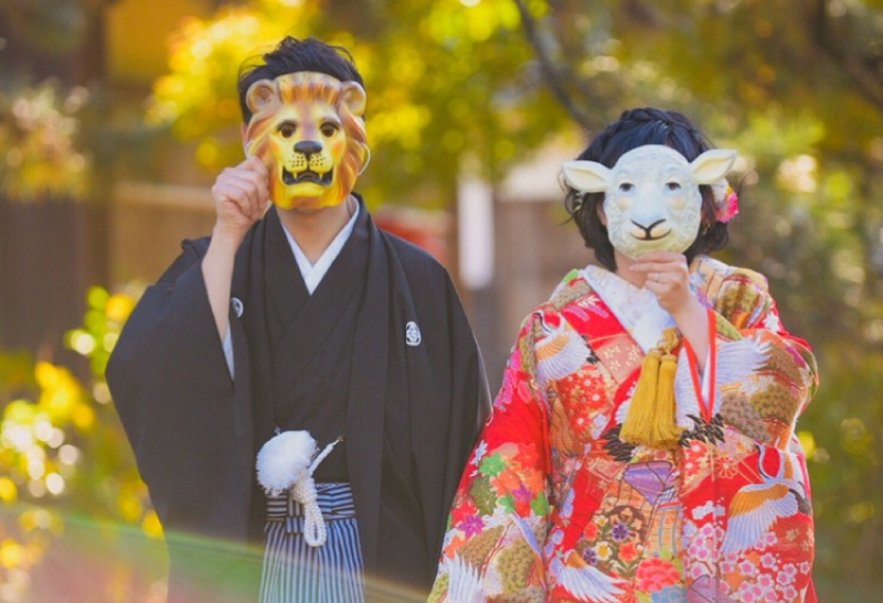 和装前撮りに大活躍 おふたりの和装にぴったりなアイテム集 ピア花 Piahana