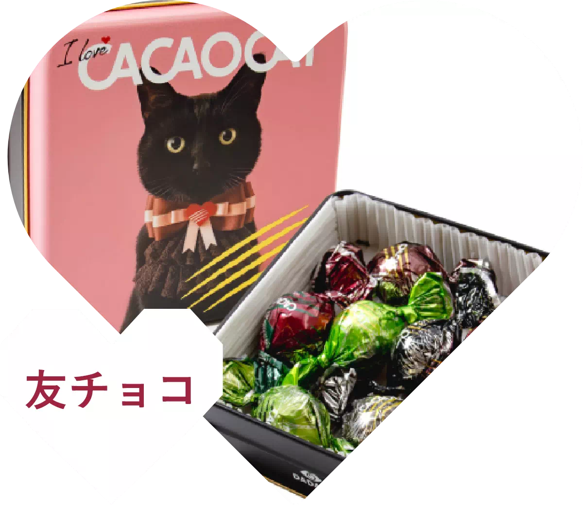 I love CACAOCAT缶 ミックス 8個入り