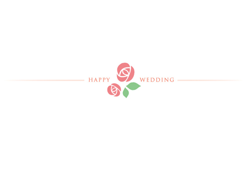 ローズ※HAPPY WEDDING