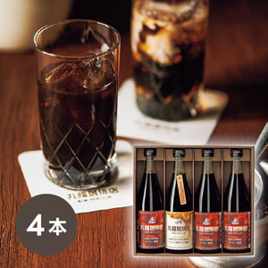 【送料無料】丸福珈琲店 アイスコーヒーセット 4本