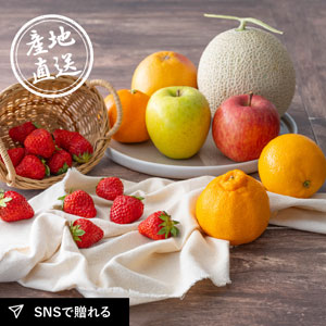 【送料無料】産地直送グルメ│季節の果実アソート Ｆ