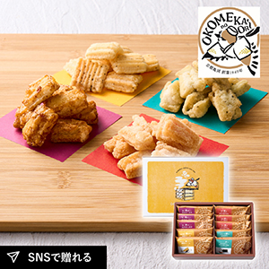 OKOMEnoKAORI 手揚げ京あられ 10袋