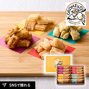 OKOMEnoKAORI 手揚げ京あられ 12袋