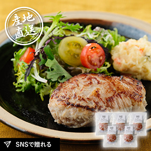 産地直送グルメ│Judo's 東の匠SPF豚肉巻き生ハンバーグ5個