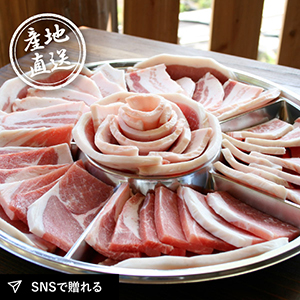 産地直送グルメ│沖縄 北斗の島豚ロース焼肉