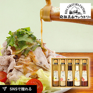 飛騨高山ファクトリー　〜食菜味〜　すこやかドレッシングギフトC