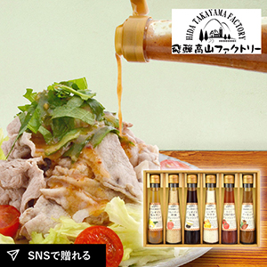 飛騨高山ファクトリー　〜食菜味〜　すこやかドレッシングギフトD