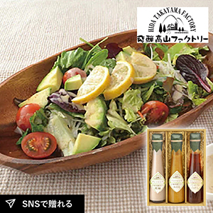 飛騨高山ファクトリー　〜食菜味〜　すこやかドレッシングギフトE