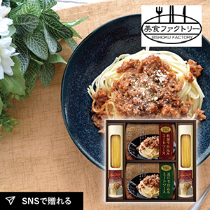 美食ファクトリー　松阪牛・近江牛仕込み　ごろごろミートソースセットB
