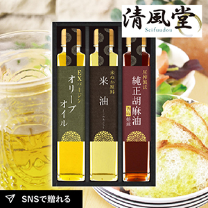 信濃屋清風堂　料理油詰合せC