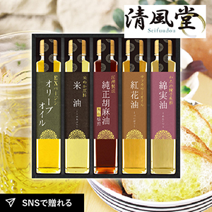 信濃屋清風堂　料理油詰合せE