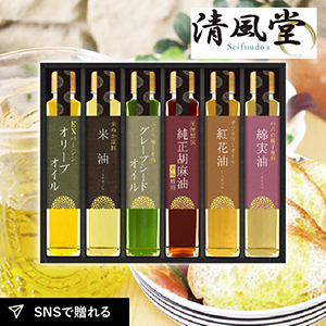 信濃屋清風堂　料理油詰合せF