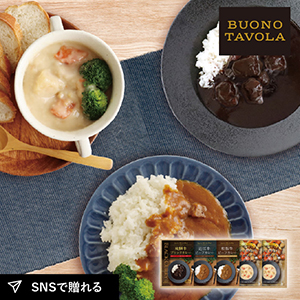 BUONO　TAVOLA　銘牛カレー＆ホワイトシチューセットC