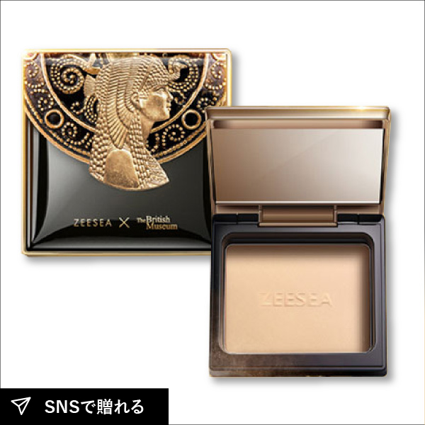 ZEESEA（ズーシー） コンパクトパウダー 大英博物館エジプトの女神