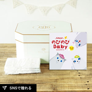 【送料無料】のびのびBaby（30900円コース）カタログギフト　おむつボックスセット