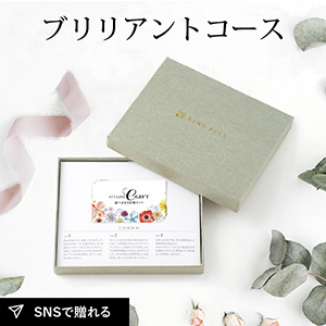 【送料無料】リンベル スタイリッシュeギフト 3品 10,800円  ブリリアント