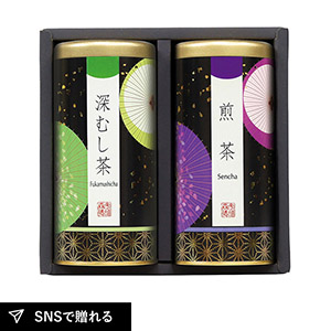 銘茶百科 宇治森徳 銘茶詰合せ 優舞A