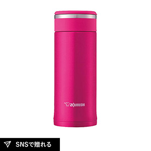 象印 ステンレスマグ 360ml（フローラルピンク）