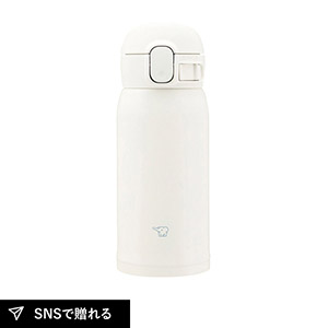 象印 ステンレスマグ 360ml（マットホワイト）