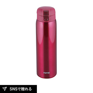 フォルテック・パーク ワンタッチ栓マグボトル 800ml（レッド）