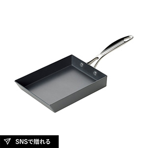 涅 IH対応窒化鉄玉子焼13×19cm