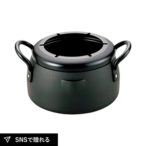 燕三 IH対応鉄串揚げ鍋16cm