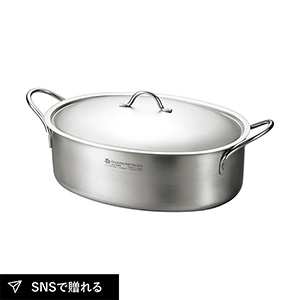 燕熟の技 オーバルパン28cm