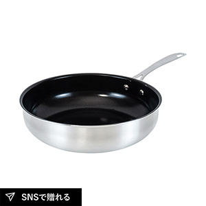 グレイス IH対応セラミック加工ウォックパン28cm