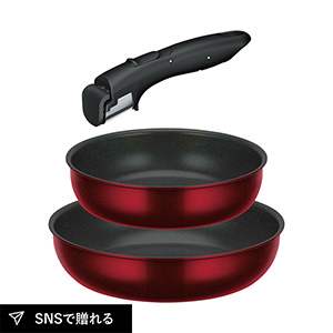 サーモス 取っ手のとれるフライパン3点セットDA