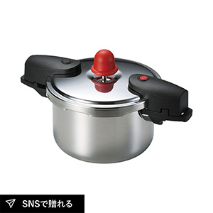 ワンダーシェフ カルーナ 両手圧力鍋3l