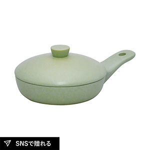 キッチンスタジオ パンダ食堂 ミニ･グリルパン（グリーン）