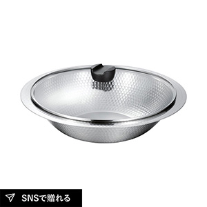 彩食庵 IH対応蓋付よせしゃぶ鍋30cm