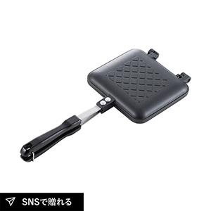 焼き目がサクサクホットサンドメーカー